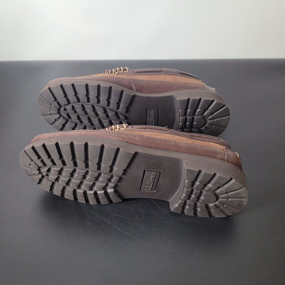 Mens Brown Leather L.L. Bean Loafers Size 9.5 - Picture 12 of 13